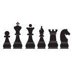 Chess Board Pieces (Small)