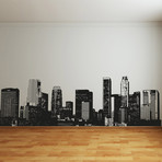 LA Skyline (84"W x 26"H)