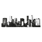 LA Skyline (84"W x 26"H)