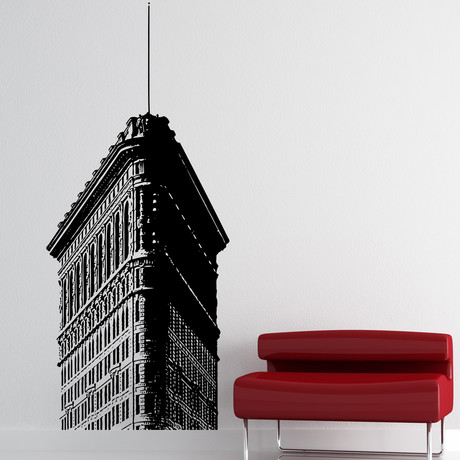 Top of Flatiron Building // NYC (21"W x 49"H)