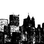 NYC Cityscape // World Trade Center (106"W x 42"H)