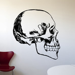 Skull Profile (40"W x 42"H)