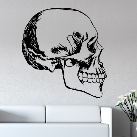 Skull Profile (40"W x 42"H)