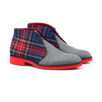 Chukka // Grey + Tartan (US: 9.5)