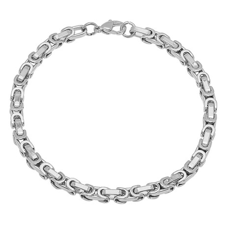 Byzantine Chain Bracelet // Silver