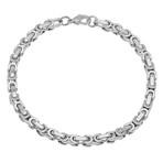 Byzantine Chain Bracelet // Silver