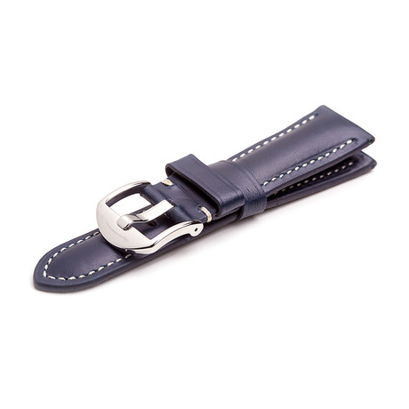 Calfskin Leather Strap (Navy)