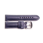 Calfskin Leather Strap (Navy)