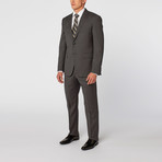 Narrow Pinstripe Suit // Grey (US: 50R)