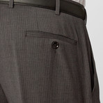 Narrow Pinstripe Suit // Grey (US: 50R)