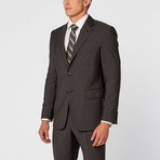 Heathered Narrow Stripe Suit // Grey (US: 50R)