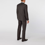 Heathered Narrow Stripe Suit // Grey (US: 50R)