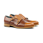 Mr. John's Shoes // Double Monk // Bown + Cognac (US: 10)