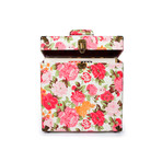 Record Carrying Case // Floral