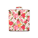 Record Carrying Case // Floral