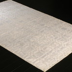 Intersect White Rug (5'6"L x 8'6"W)