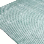 Corduroy Aqua Rug (2'6"L x 8"W)