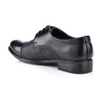 Mixed Texture Derby // Black (US: 7.5)