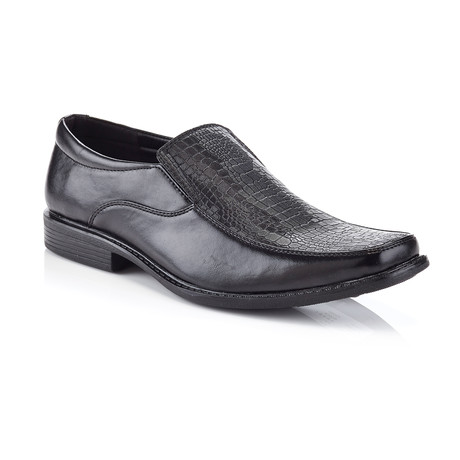 Croc Dress Loafer // Black (US: 7.5)