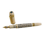 Tibaldi Our Father Fountain Pen // Gold + Ivory