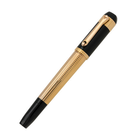 Tibaldi Excelsa Rollerball Pen // Rose Gold + Black
