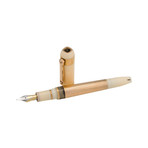 Tibaldi Excelsa Fountain Pen // Rose Gold + Ivory