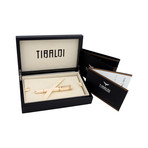 Tibaldi Divina Rollerball Pen // Rose Gold + Ivory