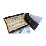 Tibaldi Burnt Oak Leather Fountain Pen