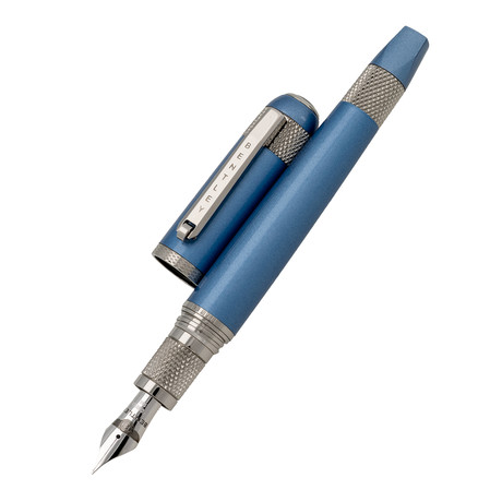 Tibaldi Bentley Continental Fountain Pen // Silverlake Blue