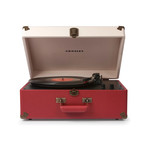 Keepsake USB Turntable // Red + Cream