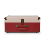 Keepsake USB Turntable // Red + Cream