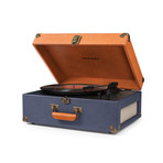 Keepsake USB Turntable // Blue + Tan