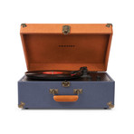 Keepsake USB Turntable // Blue + Tan