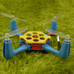 FlexBot Carrier Set // Quadcopter (Blue)