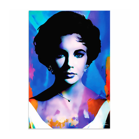 Elizabeth Taylor The Color of Passion (Acrylic // Glossy Finish)