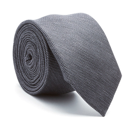 Silk Tie // Charcoal