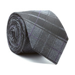 Plaid Tie // Grey