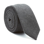 Textured Tie // Charcoal