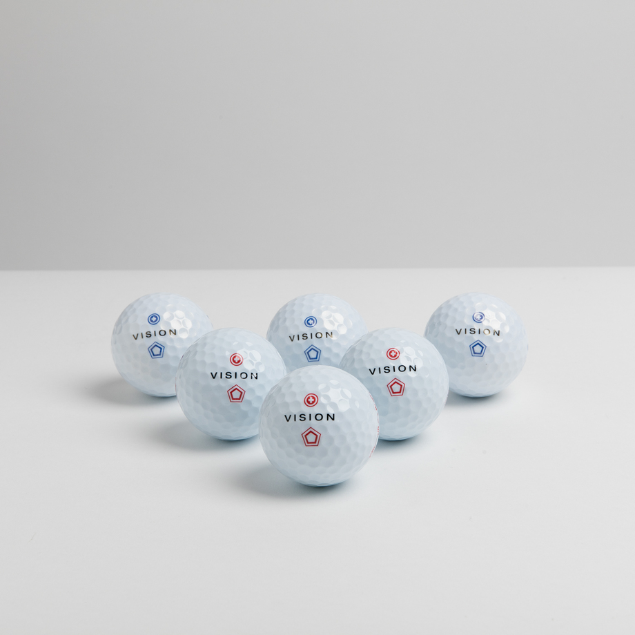 Vision Golf Golf Balls and Gloves Touch of Modern