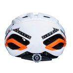 Turn Indicator Helmet // White + Orange (Medium)