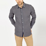 Modern Gingham Button-Up // Ebony (S)