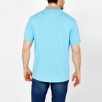Gabano // Bone Polo Shirt // Light Blue (M)