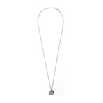 Cut-Out Coin Pendant + Chain (Chain Length: 18")