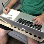 Slate 2.0 Mobile LapDesk // Whiteboard (11"-13" Laptops)