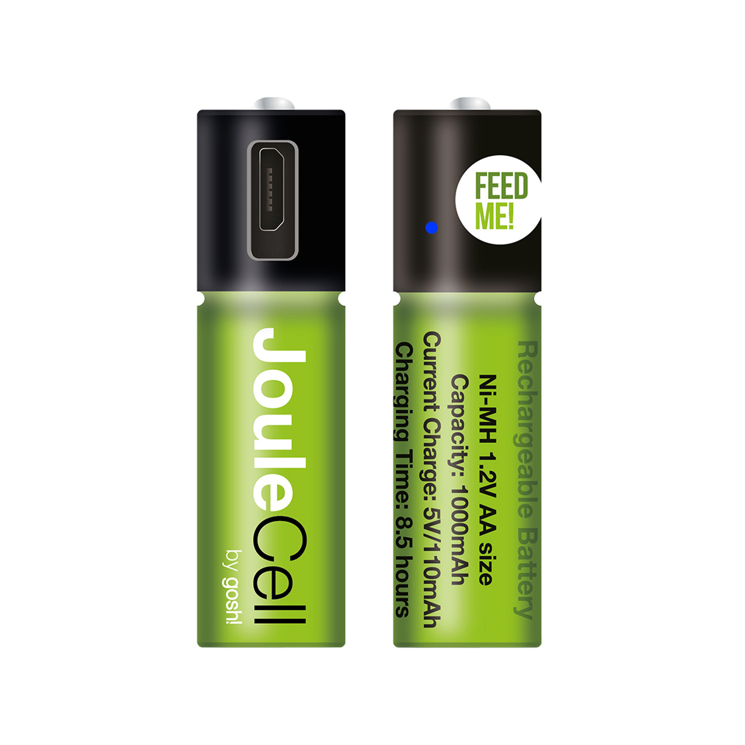 Joule Cell MicroUSB Rechargeable Battery // Green Gosh! Touch of Modern