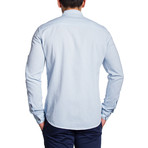 Patch Pocket Button-Down Shirt // Blue (S)