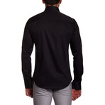 Button-Down Shirt // Black (2XL)