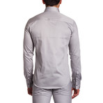 Button-Down Shirt // Grey (XL)