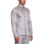Button-Down Shirt // Grey (S)