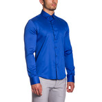 Button-Down Shirt // Royal Blue (XL)
